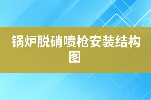 锅炉脱硝喷枪安装结构图